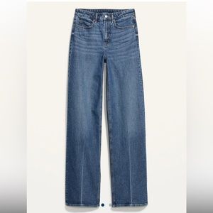 Old Navy Extra High-Rise Sky-Hi Wide Leg Women’s Jeans